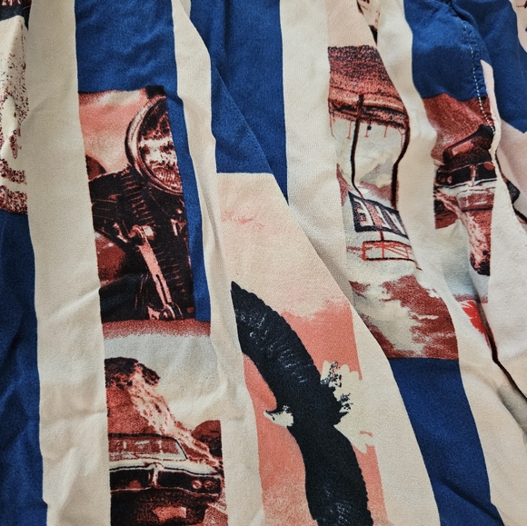 No Boundaries Men's Casual Short Sleeve Button Down Shirt Size XL - Picture 4 of 7